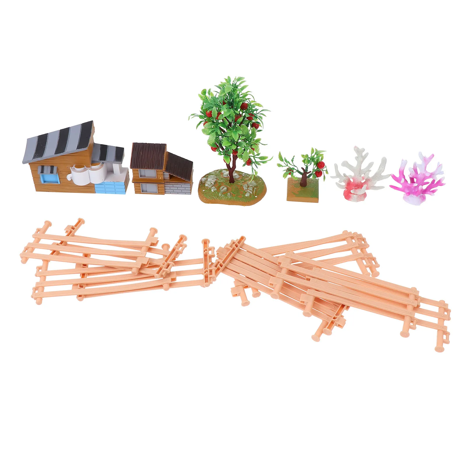 1Set Mini Farmhouse Scene Simulation Set Premium PVC Realistic Decorative Playset for Kids Indoor Decoration Collection Roleplay
1Set Mini Farmhouse Scene Simulation Set Premium PVC Realistic Decorative Playset for Kids Indoor Decoration Collection Roleplay
