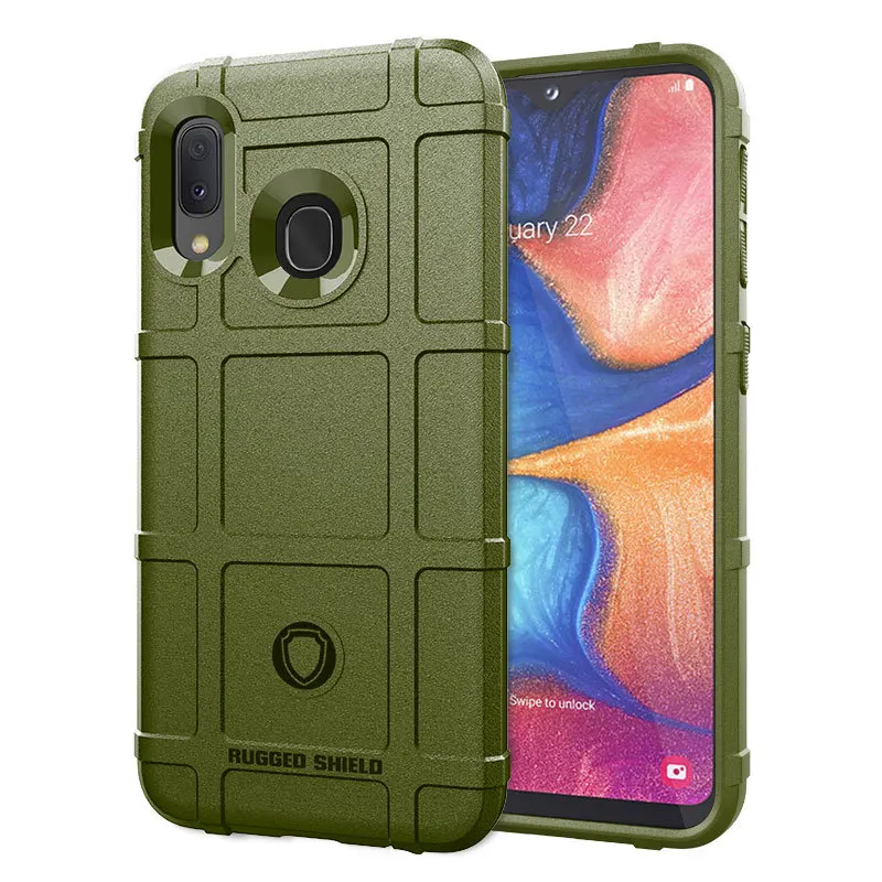 Silicone Shield Case for Samsung Galaxy A20E A20 e Anti Knock Shockproof Phone Cover for Galaxy Jean 2 Armor Matte Rubber Cases
Silicone Shield Case for Samsung Galaxy A20E A20 e Anti Knock Shockproof Phone Cover for Galaxy Jean 2 Armor Matte Rubber Cases