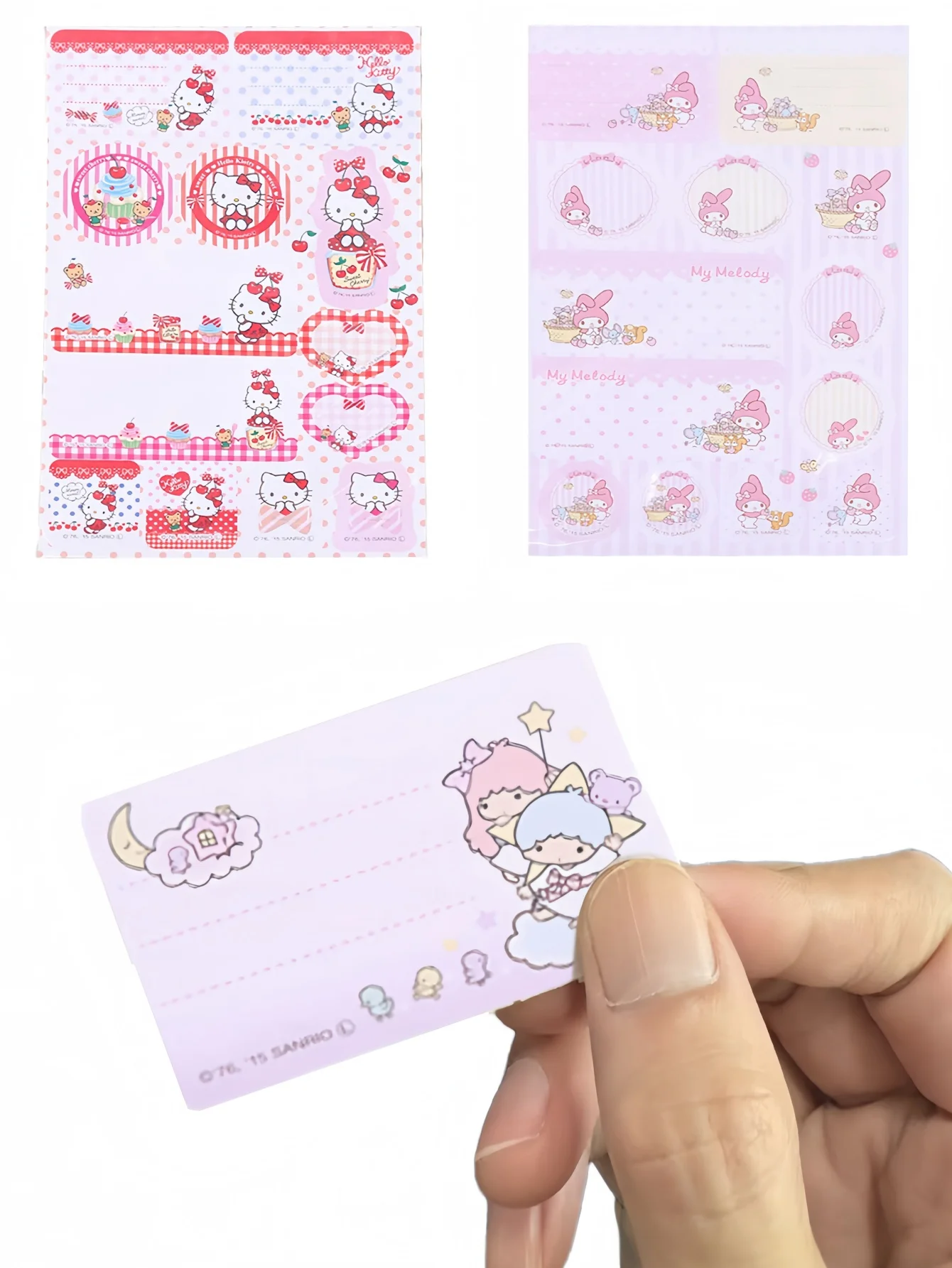 1 шт. наклейки с героями мультфильмов Sanrio HelloKitty, наклейки с рукописными надписями, липкие заметки, для школы, офиса, домашнего использования
1 шт. наклейки с героями мультфильмов Sanrio HelloKitty, наклейки с рукописными надписями, липкие заметки, для школы, офиса, домашнего использования