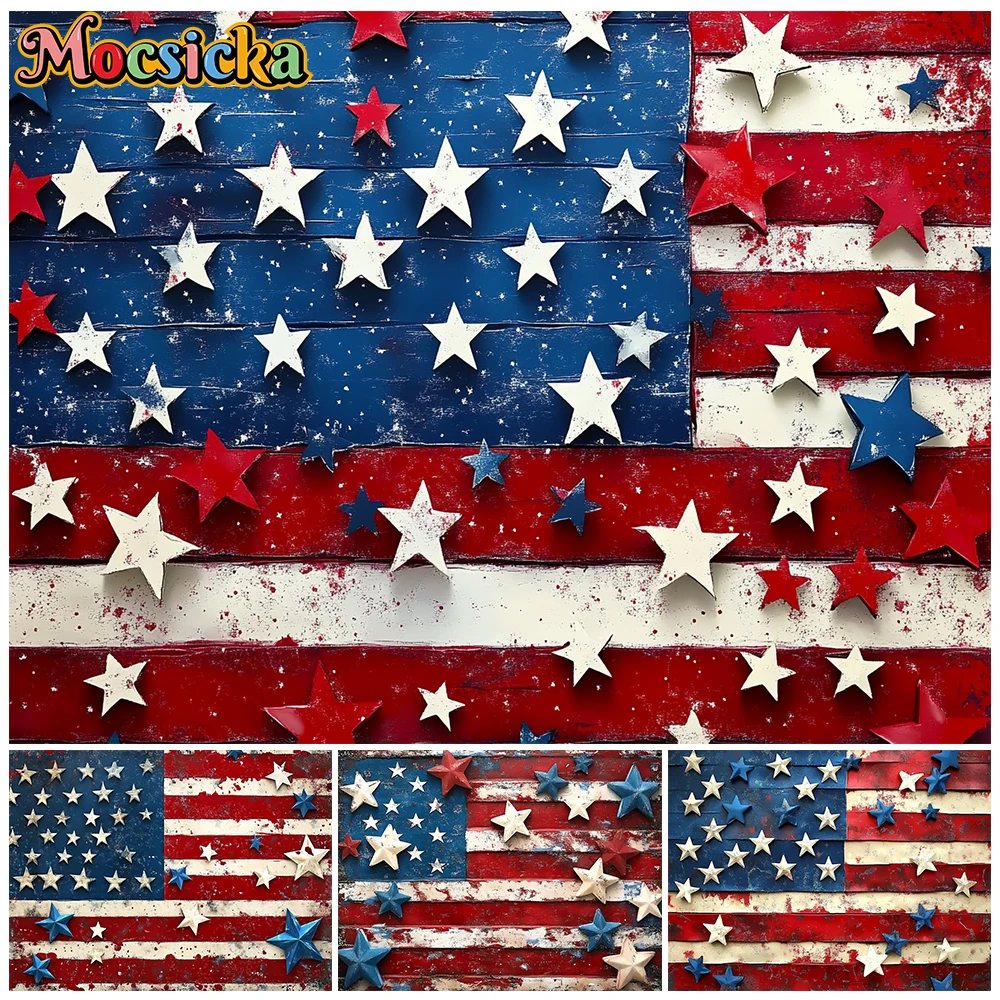 Mocsicka Vintage American Flag Photo Backdrops Star Rustic Usa 4th Of July Independence Day Studio Shoot Photography Backgrounds
Mocsicka Vintage American Flag Photo Backdrops Star Rustic Usa 4th Of July Independence Day Studio Shoot Photography Backgrounds