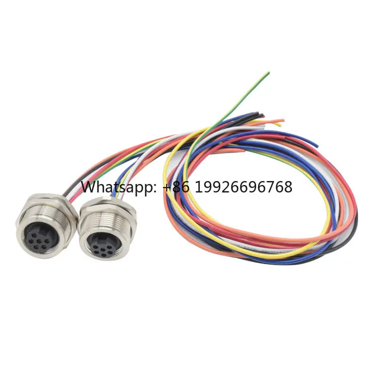 Cable Manufacturer Connector Supplier 7/8 6 Pin Circular Connector M30x1.5 Waterproof Electronic Panel Mount Connector
Cable Manufacturer Connector Supplier 7/8 6 Pin Circular Connector M30x1.5 Waterproof Electronic Panel Mount Connector