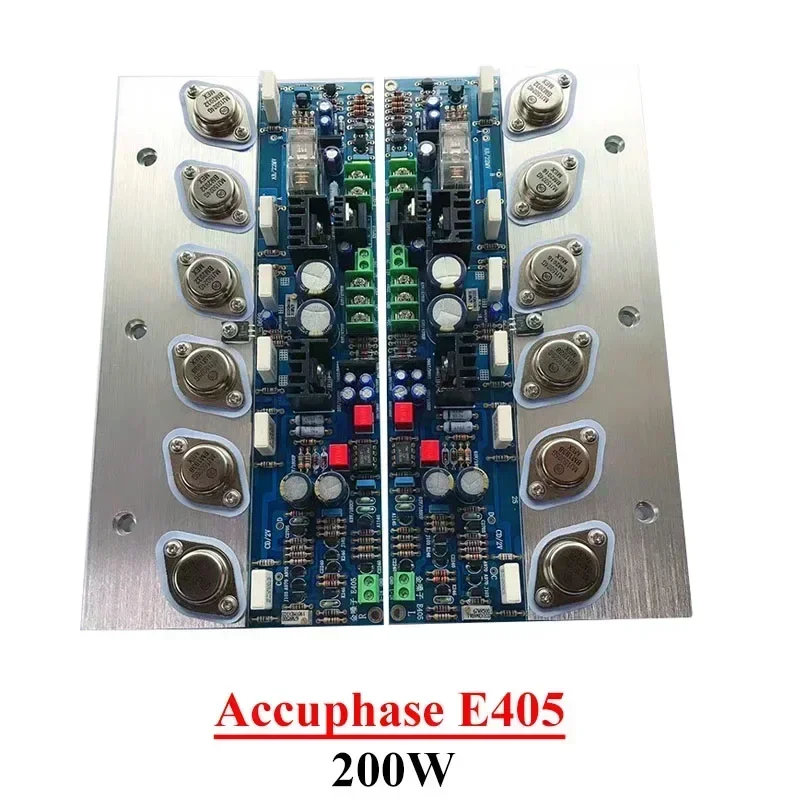 200w Accuphase E405 Power Amplifier Board High Power ON Original Transistor MJ15024G/MJ15025G Beautiful Sound HIFI Amplifier
200w Accuphase E405 Power Amplifier Board High Power ON Original Transistor MJ15024G/MJ15025G Beautiful Sound HIFI Amplifier