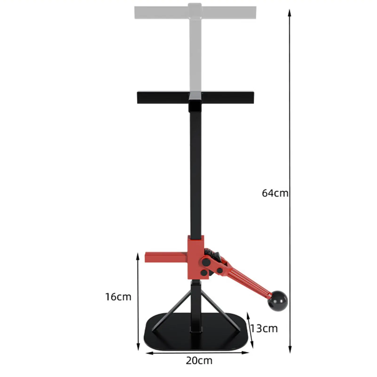Steel Motorcycle Lift Stand Portable Adjustable Maintenance Jack for Motorbike Rear Wheel Lifting
Steel Motorcycle Lift Stand Portable Adjustable Maintenance Jack for Motorbike Rear Wheel Lifting