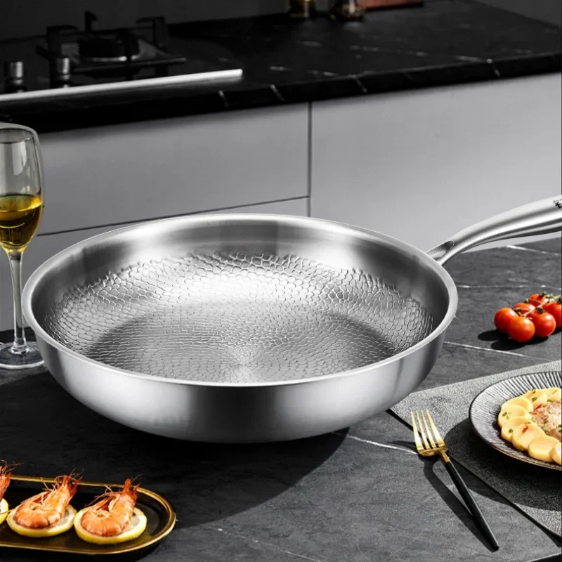 Frying Pan Titanium Alloy Fish Scale Hammer Pattern Non-stick Pan Household Steak Skillet Cooking Pots Cookware Kitchenware
Frying Pan Titanium Alloy Fish Scale Hammer Pattern Non-stick Pan Household Steak Skillet Cooking Pots Cookware Kitchenware