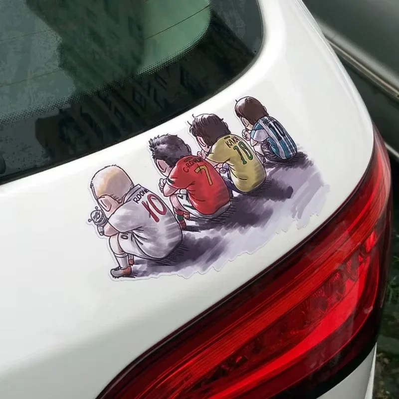 Cartoon Character Car Stickers Football Decal Waterproof Vinyl Decals for Automobile Hood Bumper Trunk Lid Decor Car Accessories
Cartoon Character Car Stickers Football Decal Waterproof Vinyl Decals for Automobile Hood Bumper Trunk Lid Decor Car Accessories