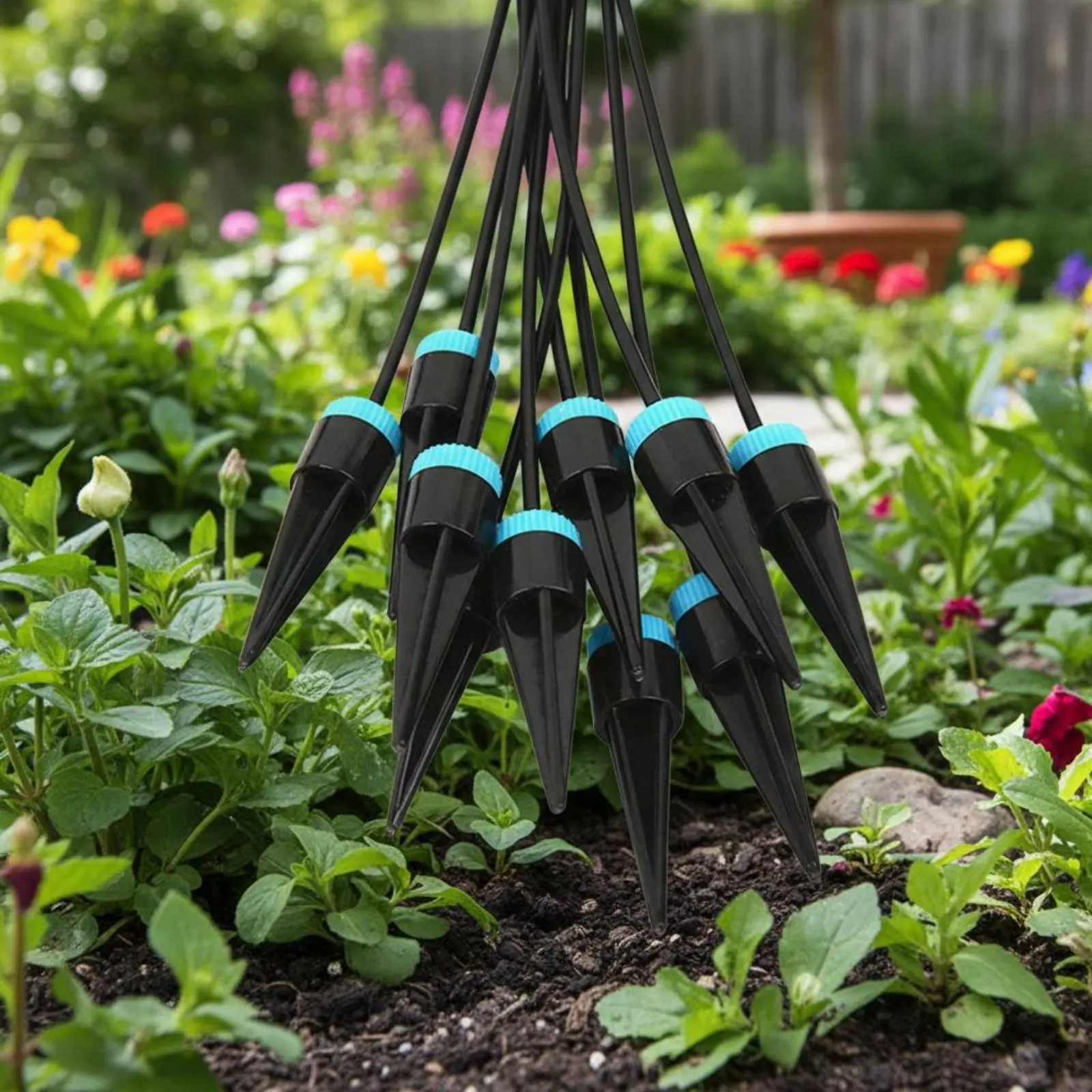 10 Heads 10-Head Trickle Kit Easy to Clean Micro Trickle Irrigation Kit Plant Watering System Quick Connector for Balcony
10 Heads 10-Head Trickle Kit Easy to Clean Micro Trickle Irrigation Kit Plant Watering System Quick Connector for Balcony