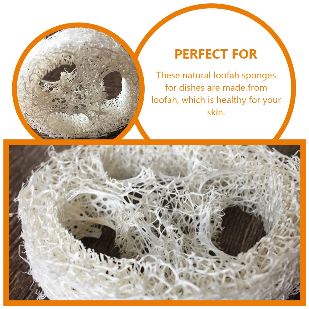 10pcs Natural Loofah Sponges Dish Washing Tool Cleaning Brush Kitchen Bath Multi Use Loofah Sponge Pad Soap Base Holder Non
10pcs Natural Loofah Sponges Dish Washing Tool Cleaning Brush Kitchen Bath Multi Use Loofah Sponge Pad Soap Base Holder Non