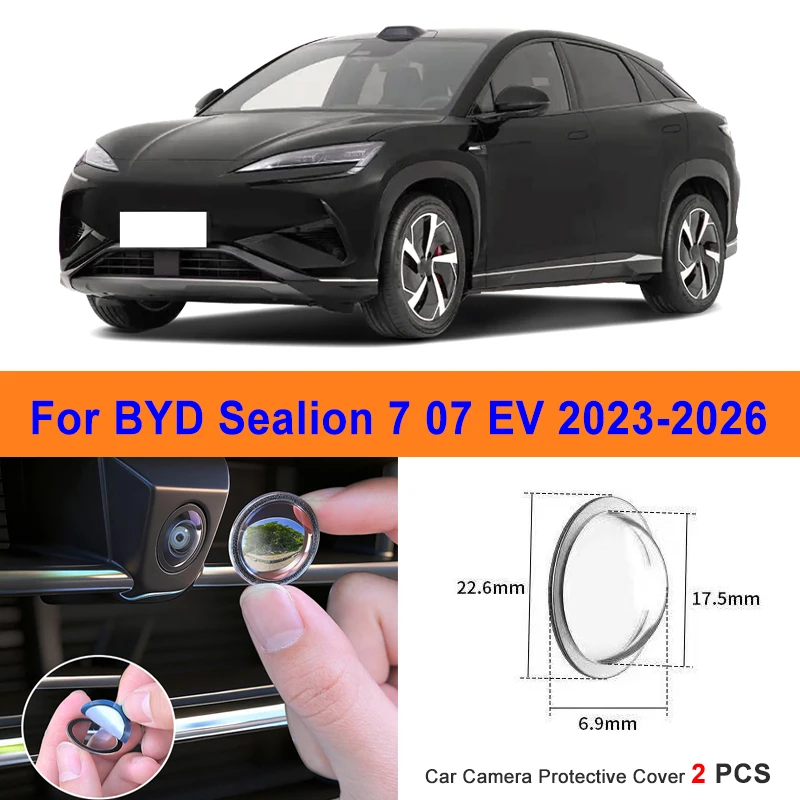 360 Reverse Image Car Camera Cover Anti-Scratch PC Lens Protector Stickers For BYD Sealion 7 07 EV 2023-2026 2Pcs
360 Reverse Image Car Camera Cover Anti-Scratch PC Lens Protector Stickers For BYD Sealion 7 07 EV 2023-2026 2Pcs