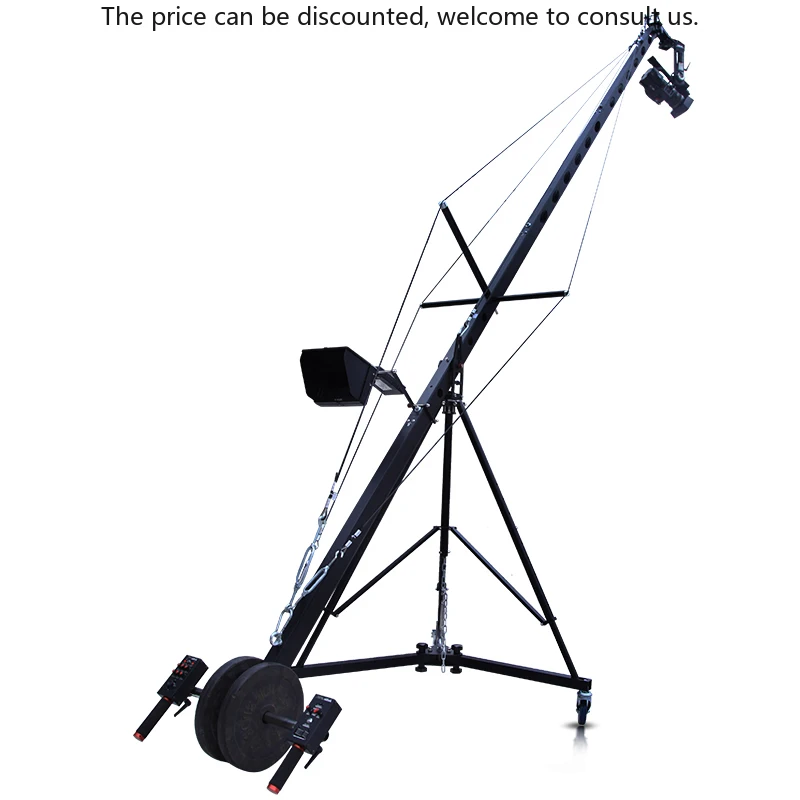 Jianmei XF64s-5m Camera Crane Jib Arm Quick Install Electric Pan Tilt Controller Rotating Shooting Stabilizer Made In China
Jianmei XF64s-5m Camera Crane Jib Arm Quick Install Electric Pan Tilt Controller Rotating Shooting Stabilizer Made In China