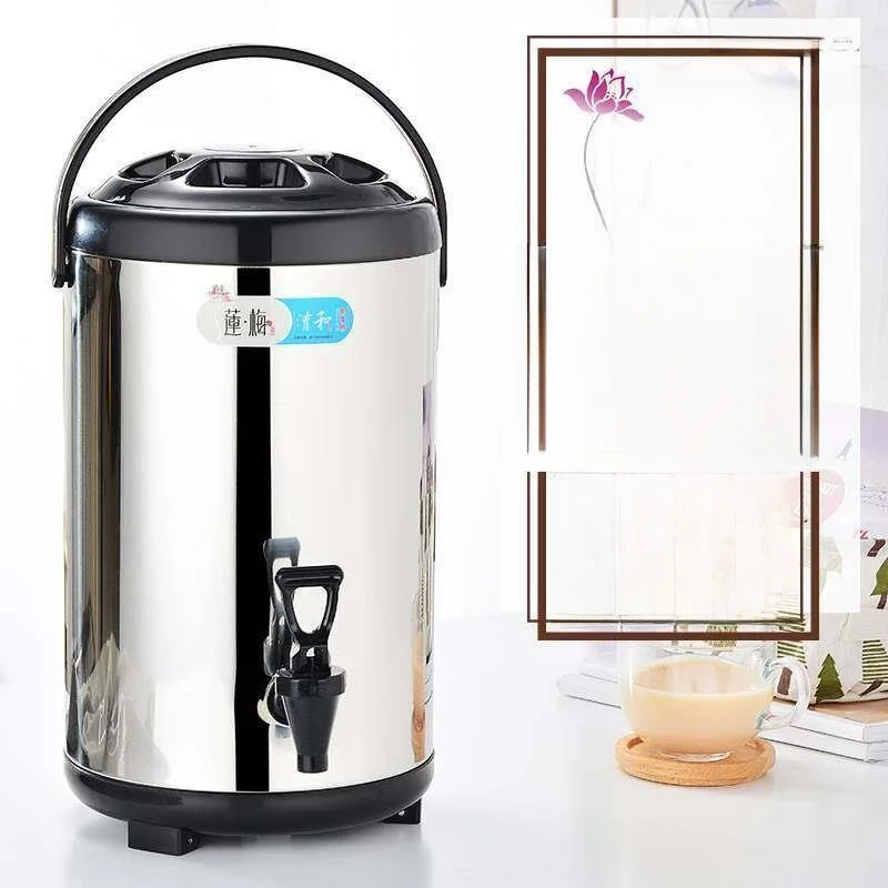 Commercial Stainless Steel Insulated Water Bottle with Tap Milk Tea Soy Milk Cold Beverage Hot And Cold Water Bottle Bucket
Commercial Stainless Steel Insulated Water Bottle with Tap Milk Tea Soy Milk Cold Beverage Hot And Cold Water Bottle Bucket