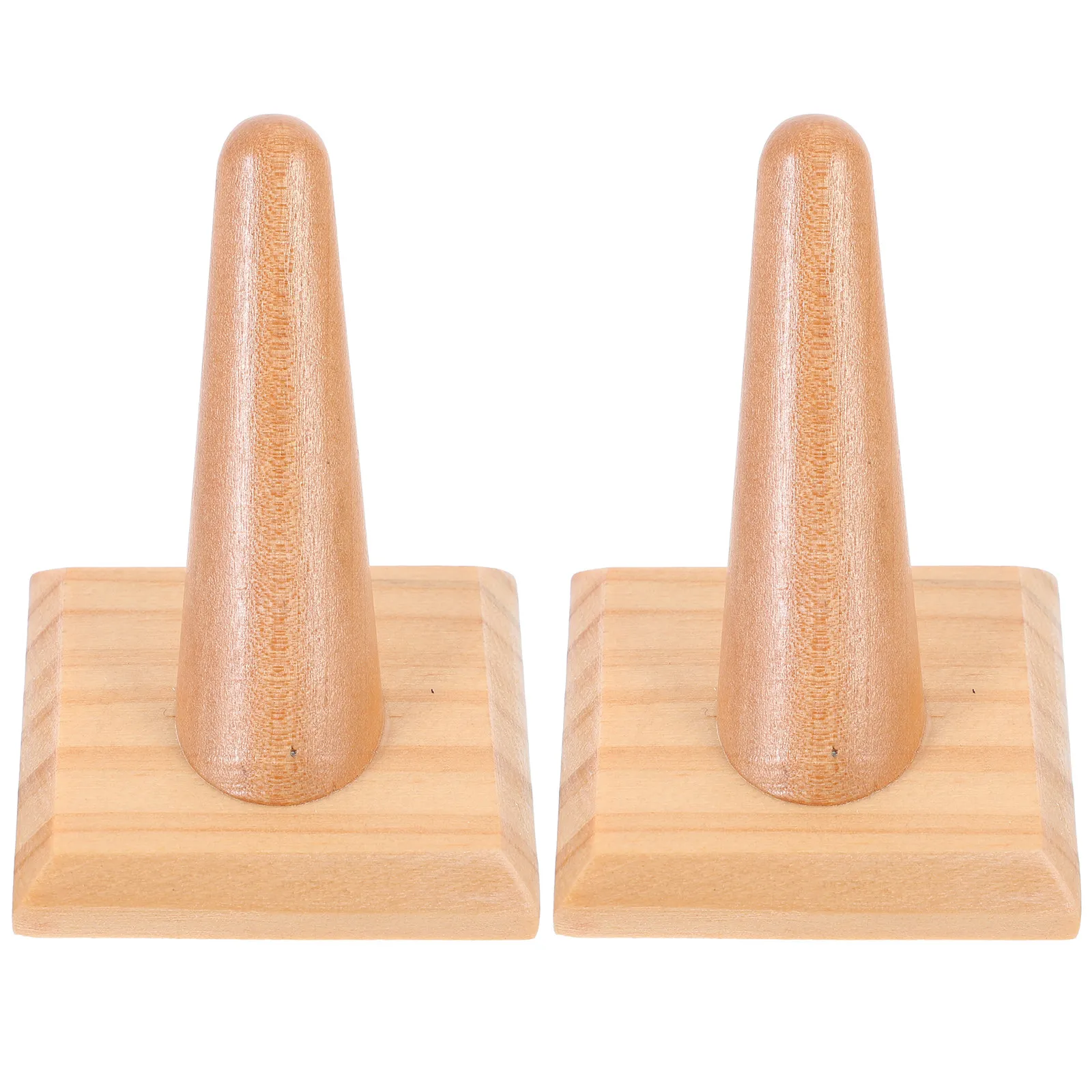 2Pcs Ring Display Pillar Stand Wooden Ring Holder Organizer Jewelry Showcase Rack for Home Store Counter Wood Display Stand
2Pcs Ring Display Pillar Stand Wooden Ring Holder Organizer Jewelry Showcase Rack for Home Store Counter Wood Display Stand