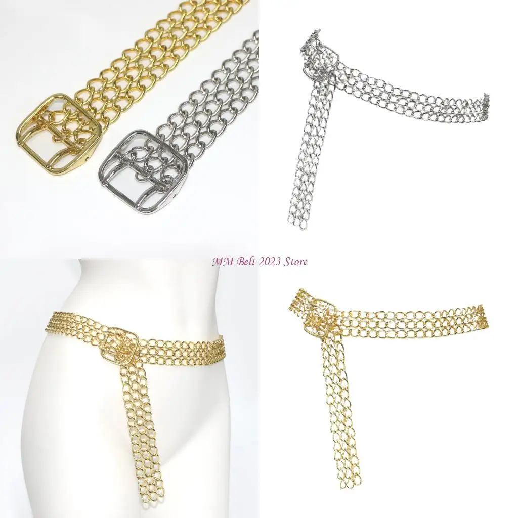 49ME Bold Silver Waist Chain 3cm Wide Adjustable Strap For Outfit Enhancement
49ME Bold Silver Waist Chain 3cm Wide Adjustable Strap For Outfit Enhancement
