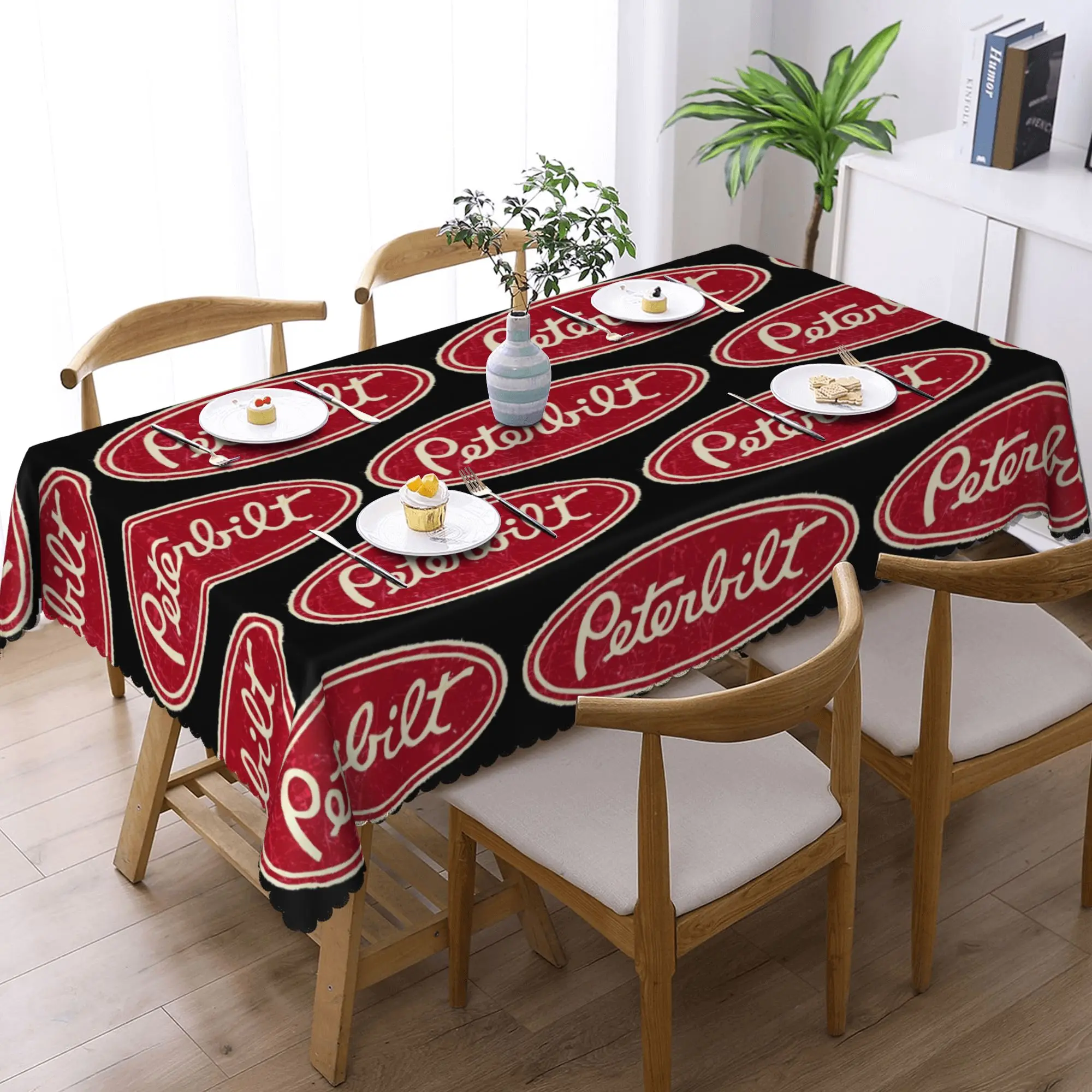 Custom Peterbilt Truck Racing Logo Rectangular Tablecloth Oilproof Table Cover for Festival Party Decorations Table Cloth
Custom Peterbilt Truck Racing Logo Rectangular Tablecloth Oilproof Table Cover for Festival Party Decorations Table Cloth