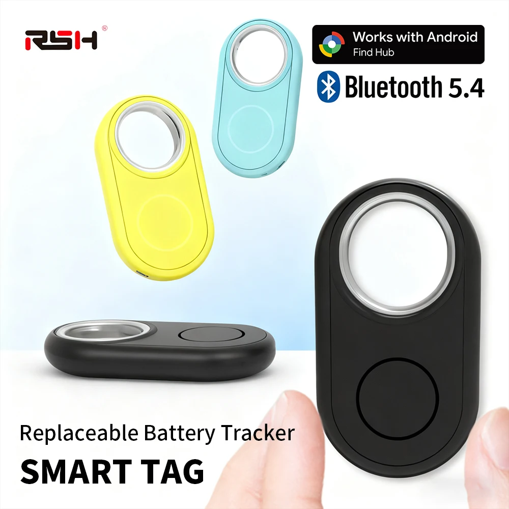 Google Find My Smart Tag Bluetooth Tracker Anti Lost Item Finder Locator for Android Keys Wallet Luggage Pet Replaceable Battery
Google Find My Smart Tag Bluetooth Tracker Anti Lost Item Finder Locator for Android Keys Wallet Luggage Pet Replaceable Battery