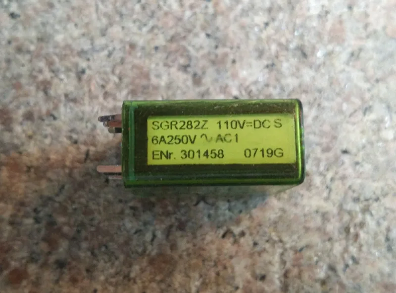 SGR282Z 110VDC 10PCS
SGR282Z 110VDC 10PCS