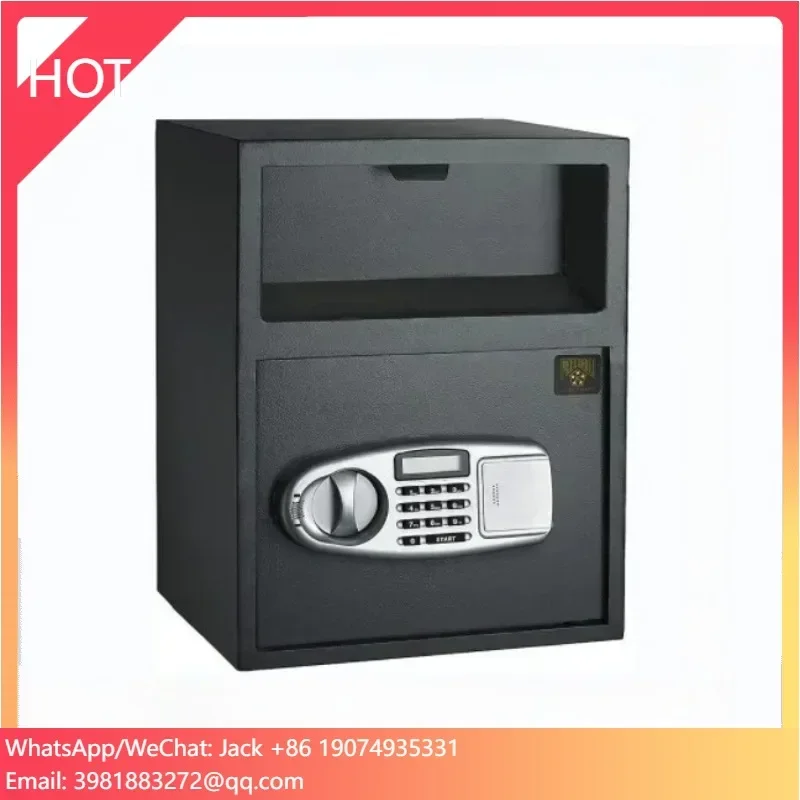 SAFE Digital Depository Safe Electronic Drop Box with Keypad 2 Manual Override Keys Deposit Cash Easily
SAFE Digital Depository Safe Electronic Drop Box with Keypad 2 Manual Override Keys Deposit Cash Easily