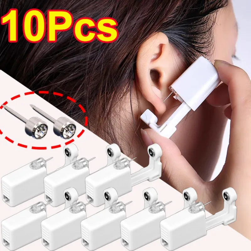 Disposable Sterile Ear Piercers Ear Nose Lip Piercing Gun Kit Disinfect Safety Stainless Steel Ear Piercer Body Piercing Tools
Disposable Sterile Ear Piercers Ear Nose Lip Piercing Gun Kit Disinfect Safety Stainless Steel Ear Piercer Body Piercing Tools