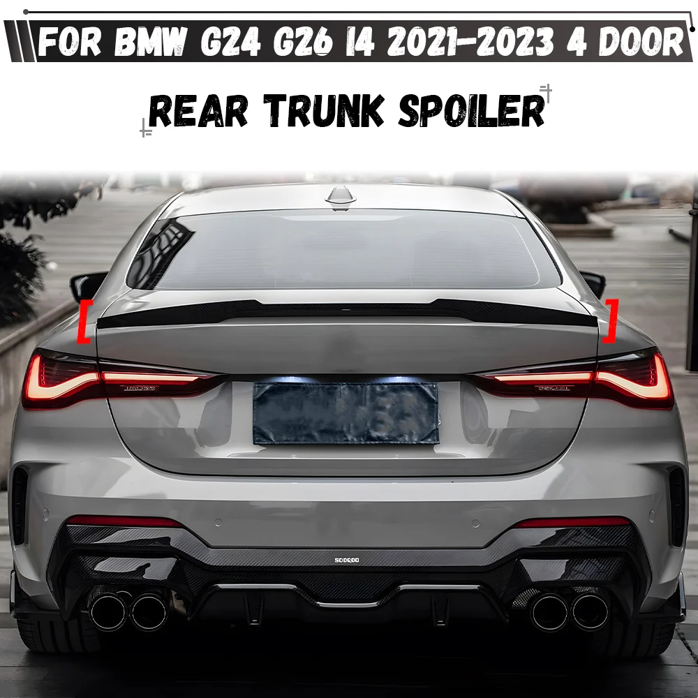 Car Rear Trunk Spoiler Wing For BMW 4 Series G24 G26 I4 420i 430i M440i M50 Gran Coupe 2021-2023 4 Door Bodykits Tuning
Car Rear Trunk Spoiler Wing For BMW 4 Series G24 G26 I4 420i 430i M440i M50 Gran Coupe 2021-2023 4 Door Bodykits Tuning