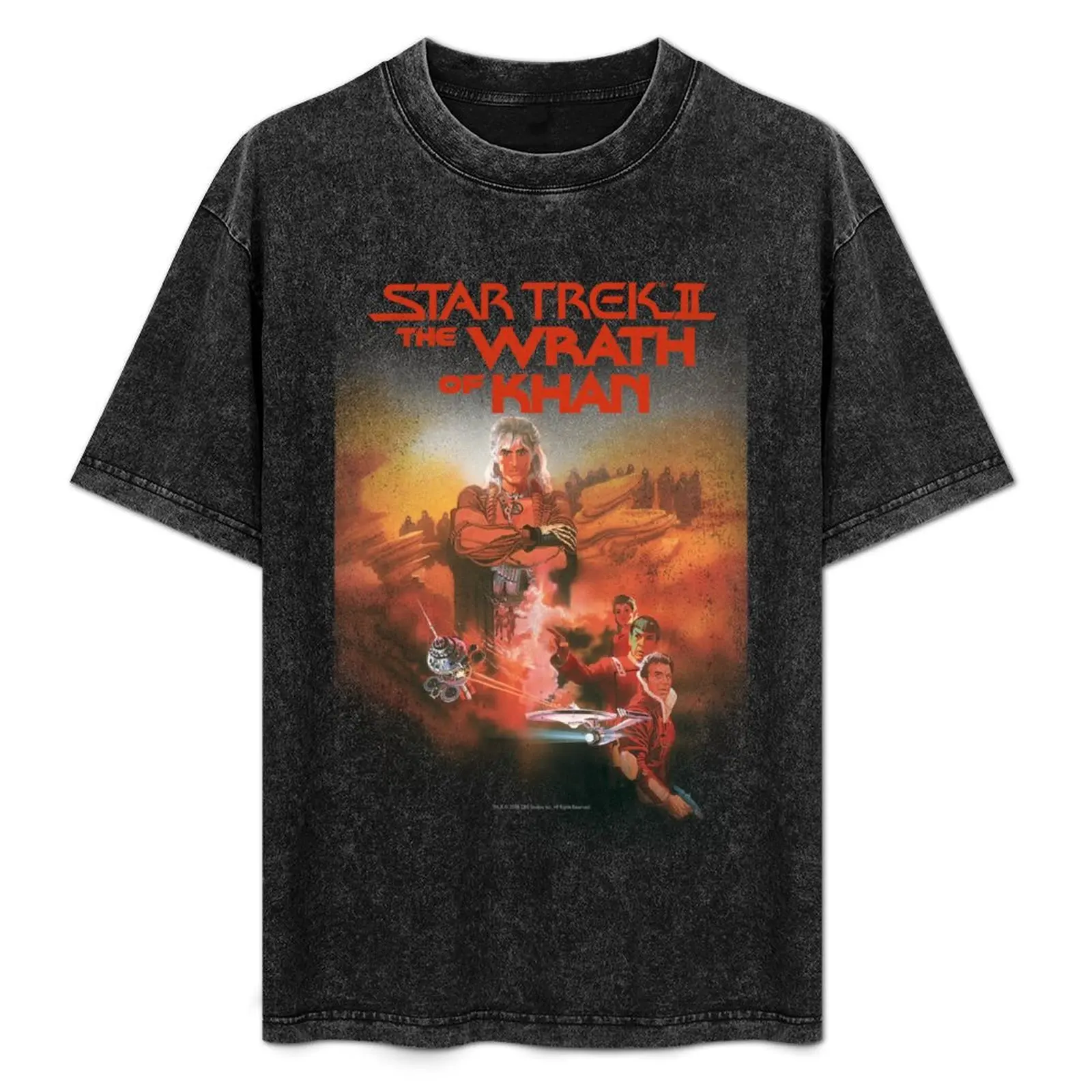 Star Trek II: The Wrath Of Kahn Vintage Movie Poster T-Shirt Daily Casual Short Sleeve Tee Shirt
Star Trek II: The Wrath Of Kahn Vintage Movie Poster T-Shirt Daily Casual Short Sleeve Tee Shirt
