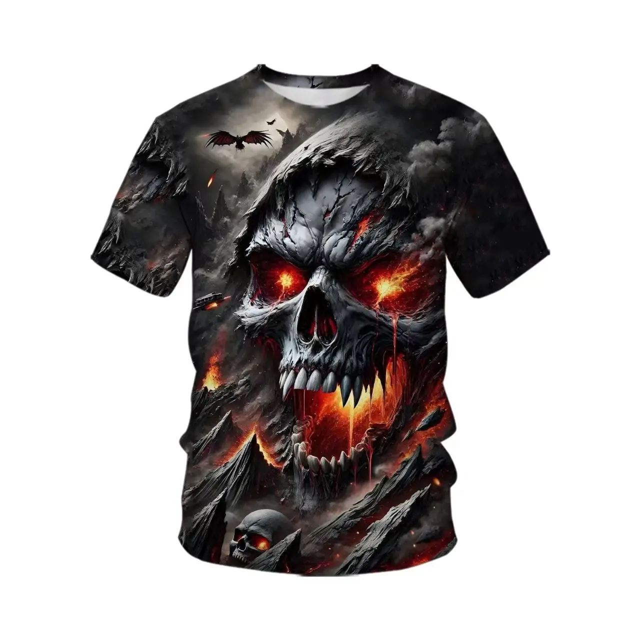 mens summer clothing with 3D printed skull graphic t shirts round neck short sleeved tees new in tops funny T-shirts for men
mens summer clothing with 3D printed skull graphic t shirts round neck short sleeved tees new in tops funny T-shirts for men