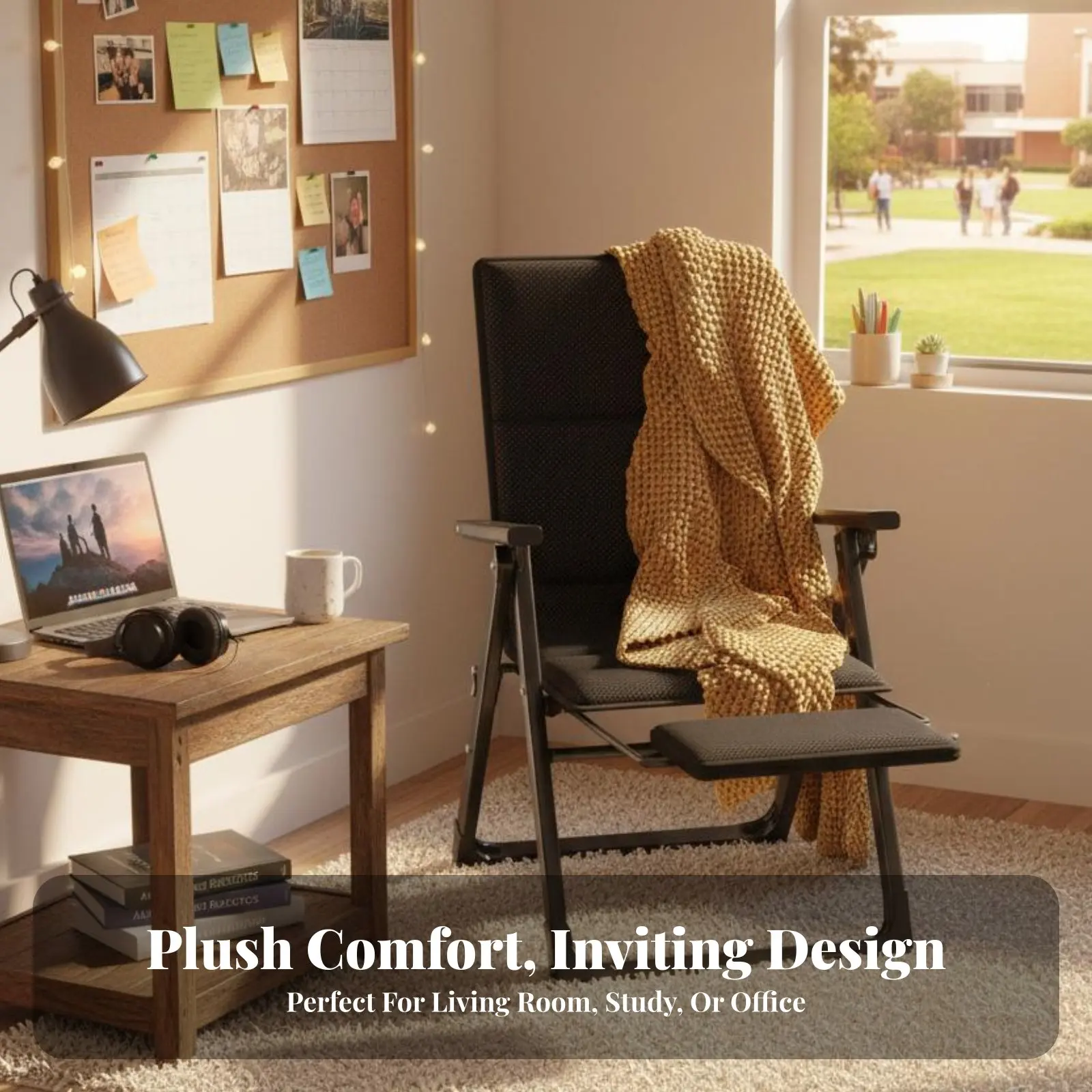 Adjustable Spine Supportrest Armchair Thickly Padded Padding Upholstered Chaise Recliner Side Storage Pocket Optional Footrest
Adjustable Spine Supportrest Armchair Thickly Padded Padding Upholstered Chaise Recliner Side Storage Pocket Optional Footrest