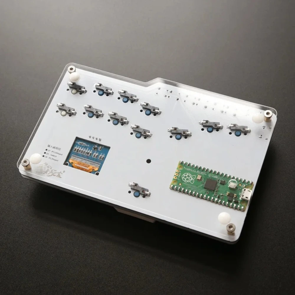 Мини-клавиатура HitBox, портативная эргономичная клавиатура для ПК GP2040-CE, аркадный джойстик с горячей заменой, игровые аксессуары Street Fighter
Мини-клавиатура HitBox, портативная эргономичная клавиатура для ПК GP2040-CE, аркадный джойстик с горячей заменой, игровые аксессуары Street Fighter