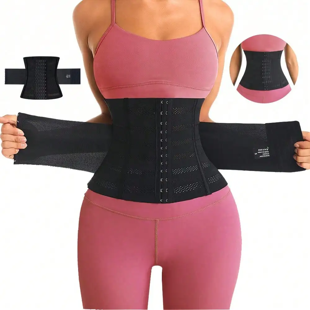 Women Adjustable Waist Cincher Tummy Control Waist Trainer Postpartum Compression Girdle Invisible Under Clothes Slimming Body Shaping Corset For Daily Workout Casual Wear
Women Adjustable Waist Cincher Tummy Control Waist Trainer Postpartum Compression Girdle Invisible Under Clothes Slimming Body Shaping Corset For Daily Workout Casual Wear
