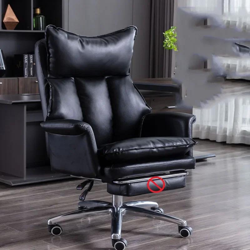 Comfortable Designer Office Chairs Black Leather Rocking Luxury Salon Design Computer Chair Work Chaise De Bureaux Furniture
Comfortable Designer Office Chairs Black Leather Rocking Luxury Salon Design Computer Chair Work Chaise De Bureaux Furniture