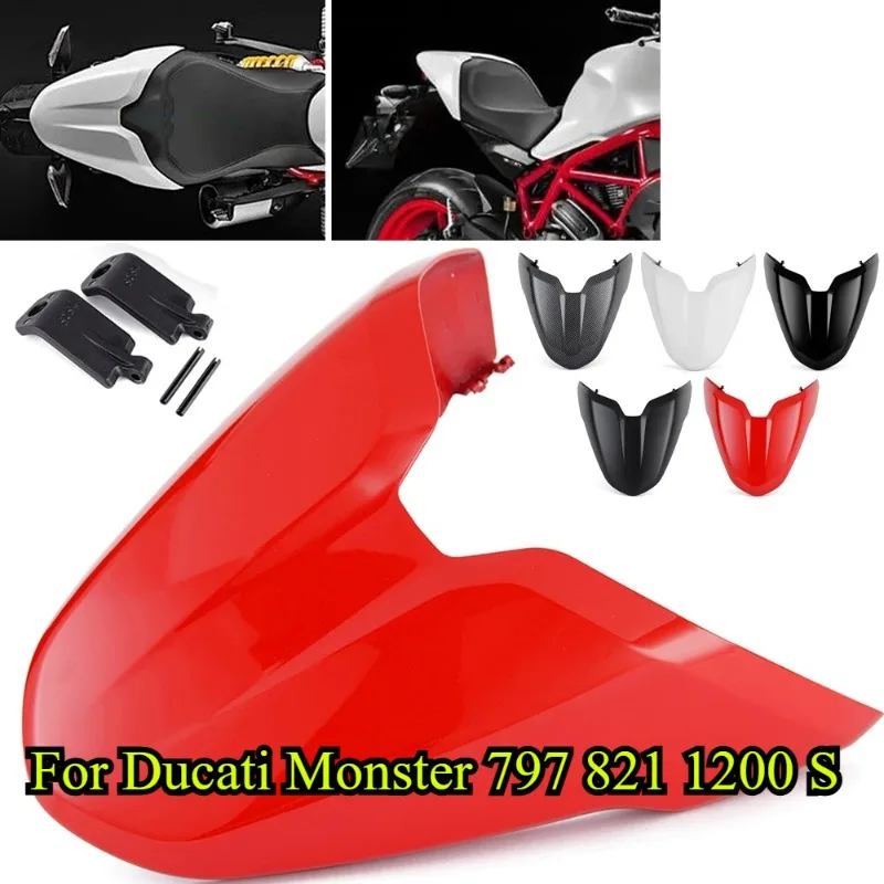 DONGTING For Ducati Monster 797 821 1200 S Rear Passenger Seat Cowl Fairing Cover Motorcycle 2014- 2022
DONGTING For Ducati Monster 797 821 1200 S Rear Passenger Seat Cowl Fairing Cover Motorcycle 2014- 2022