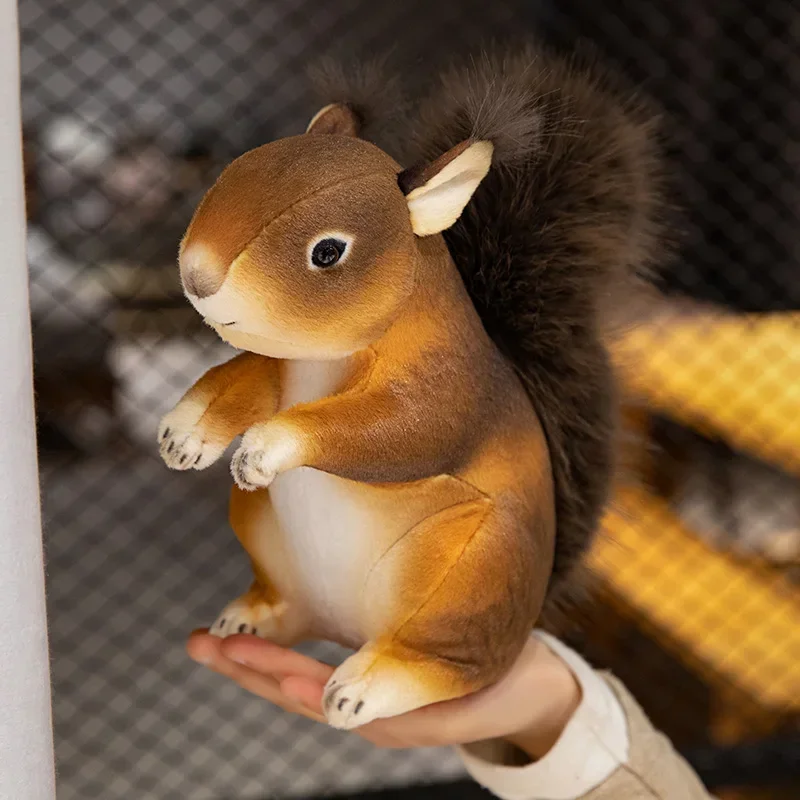 Simulation Imitation Cute Squirrel Plush Toys Soft Stuffed Cartoon Animals Dolls Home Decoration For Birthday Gift
Simulation Imitation Cute Squirrel Plush Toys Soft Stuffed Cartoon Animals Dolls Home Decoration For Birthday Gift