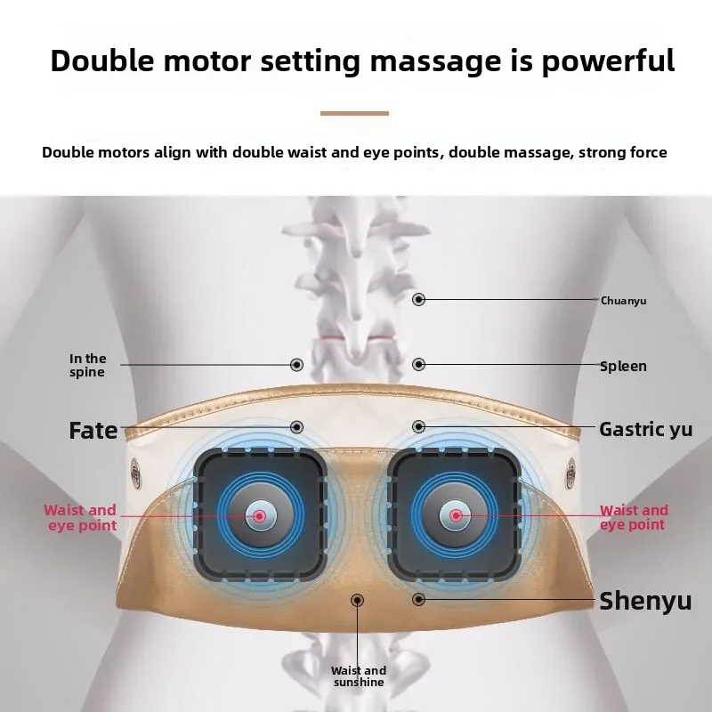HOT SALE Massage Belt Electric Thumping Hot Compress Lumbar Massager Neck Full Body Home Massager
HOT SALE Massage Belt Electric Thumping Hot Compress Lumbar Massager Neck Full Body Home Massager