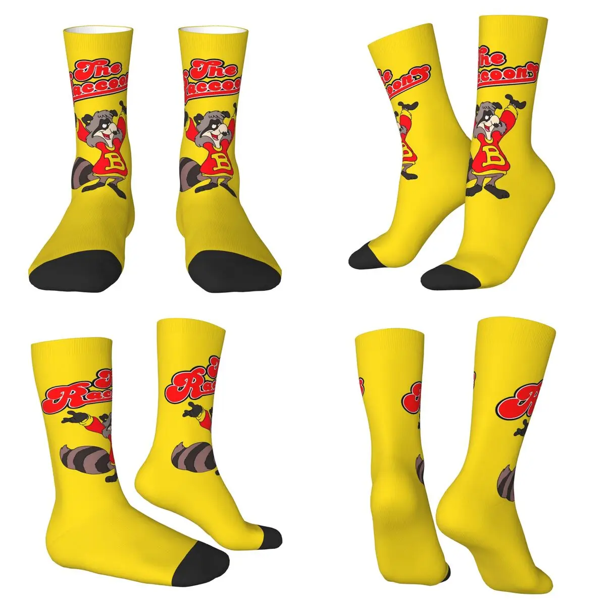 Носки The Raccoons - Happy Bert Raccoon, супер мягкие чулки в стиле Харадзюку, всесезонные длинные носки, аксессуары для мужчин и женщин
Носки The Raccoons - Happy Bert Raccoon, супер мягкие чулки в стиле Харадзюку, всесезонные длинные носки, аксессуары для мужчин и женщин