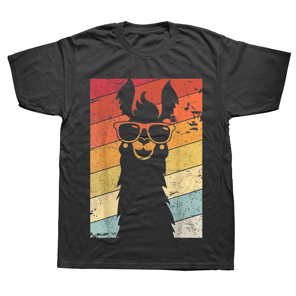 Funny Llama Retro Style Alpaca T Shirts Summer Style Graphic Cotton Streetwear Short Sleeve Birthday Gifts T-shirt Mens Clothing
Funny Llama Retro Style Alpaca T Shirts Summer Style Graphic Cotton Streetwear Short Sleeve Birthday Gifts T-shirt Mens Clothing