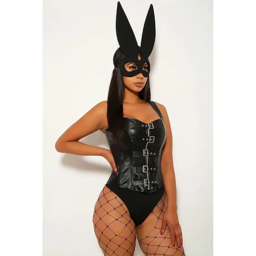 Leather Corset Woman Steampunk Bustier with Straps Goth Buckle Corsets Rockabilly Corsage Halloween Cosplay Costumes
Leather Corset Woman Steampunk Bustier with Straps Goth Buckle Corsets Rockabilly Corsage Halloween Cosplay Costumes