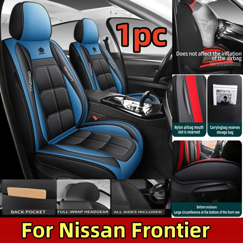 For Nissan Frontier Car seat covers, waterproof artificial leather wear-resistant fully wrapped comfortable muscle seat covers
For Nissan Frontier Car seat covers, waterproof artificial leather wear-resistant fully wrapped comfortable muscle seat covers