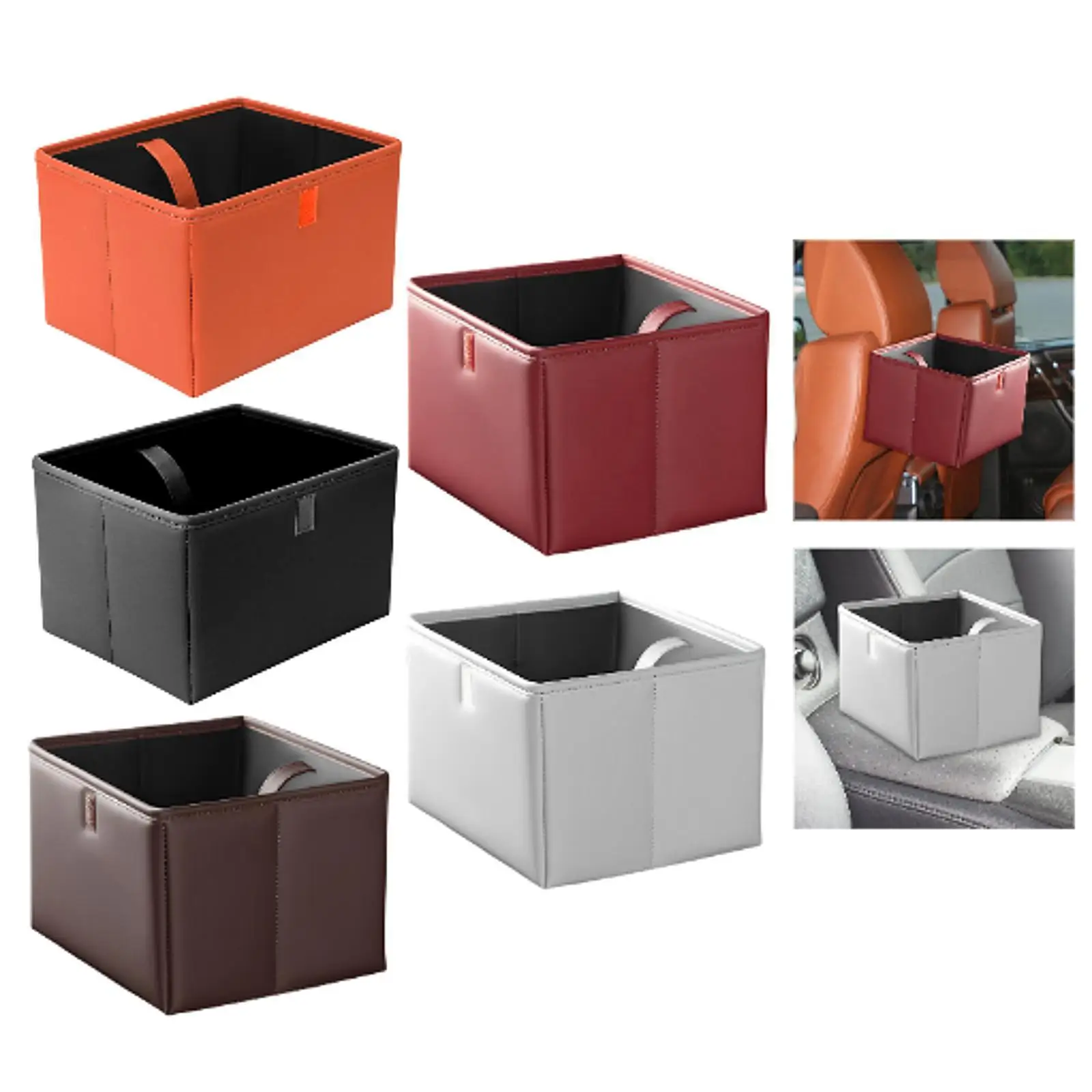Folding Seatback Car Trash Can Garbage Container Generic Accessories Scratch
Folding Seatback Car Trash Can Garbage Container Generic Accessories Scratch