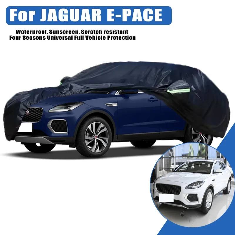 Чехол для автомобиля JAGUAR E-PACE: всепогодная защита от снега, солнца, воды и пыли. Аксессуары для экстерьера.
Чехол для автомобиля JAGUAR E-PACE: всепогодная защита от снега, солнца, воды и пыли. Аксессуары для экстерьера.