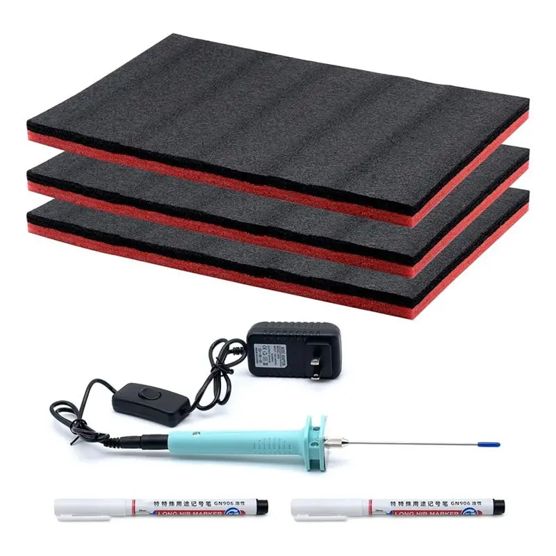 Органайзер для инструментов ABUL-Tool Box Foam Insert, листы Kaizen, полиэтиленовые листы для хранения в ящиках для инструментов, жестких кейсах, с американской вилкой
Органайзер для инструментов ABUL-Tool Box Foam Insert, листы Kaizen, полиэтиленовые листы для хранения в ящиках для инструментов, жестких кейсах, с американской вилкой