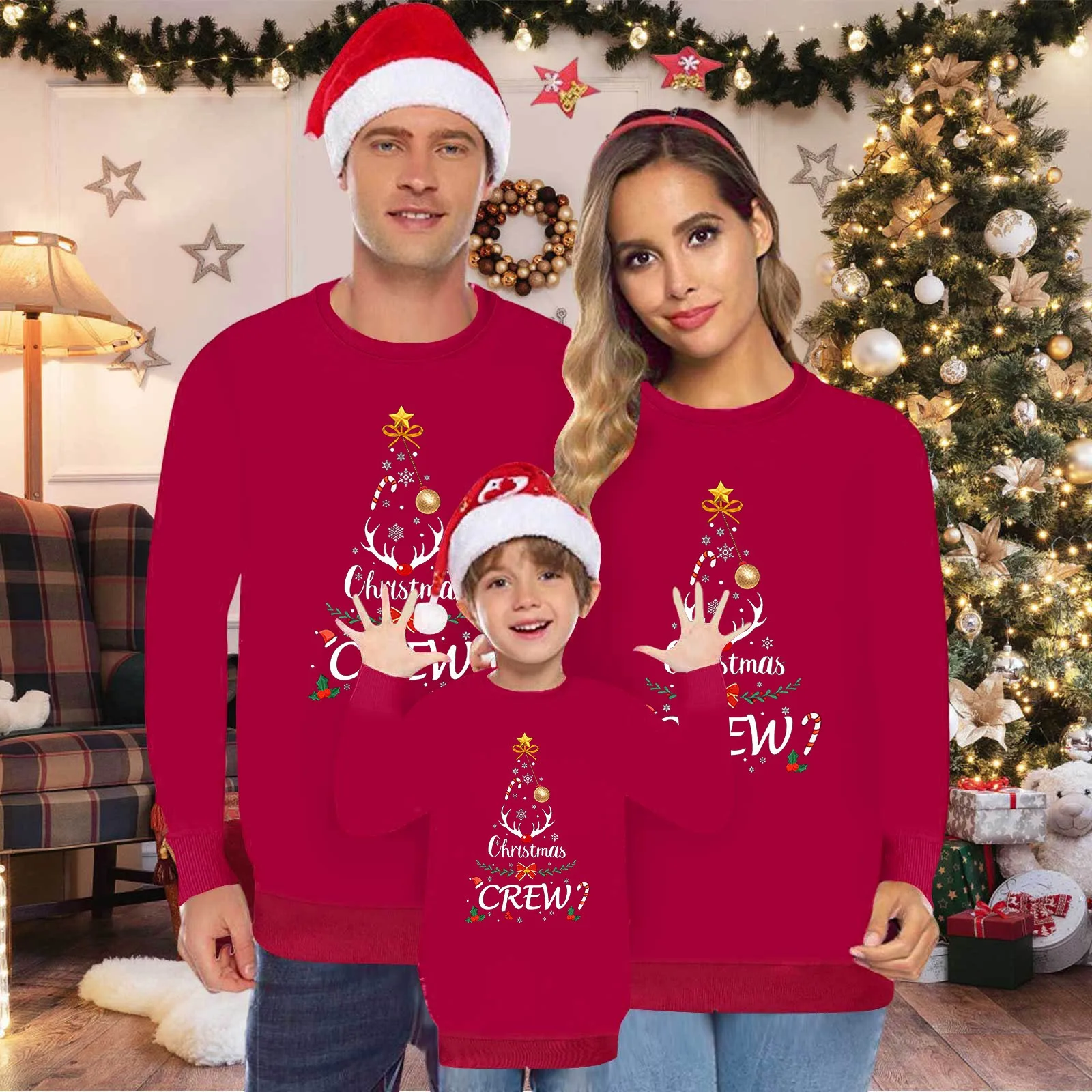 Family Outfit Matching New Year Christmas Family Matching Pajamas Family Outfit Matching Mommy Daughter Matching Warm Clothes
Family Outfit Matching New Year Christmas Family Matching Pajamas Family Outfit Matching Mommy Daughter Matching Warm Clothes