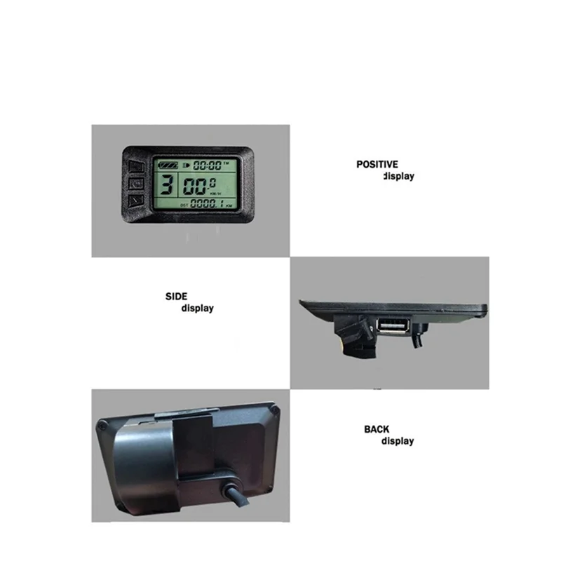 KT 30A Sine Wave Controller Kit LCD7U LCD Instrument Display, Suitable For 48V 1000W, 1500W Motor Durable Easy Install
KT 30A Sine Wave Controller Kit LCD7U LCD Instrument Display, Suitable For 48V 1000W, 1500W Motor Durable Easy Install