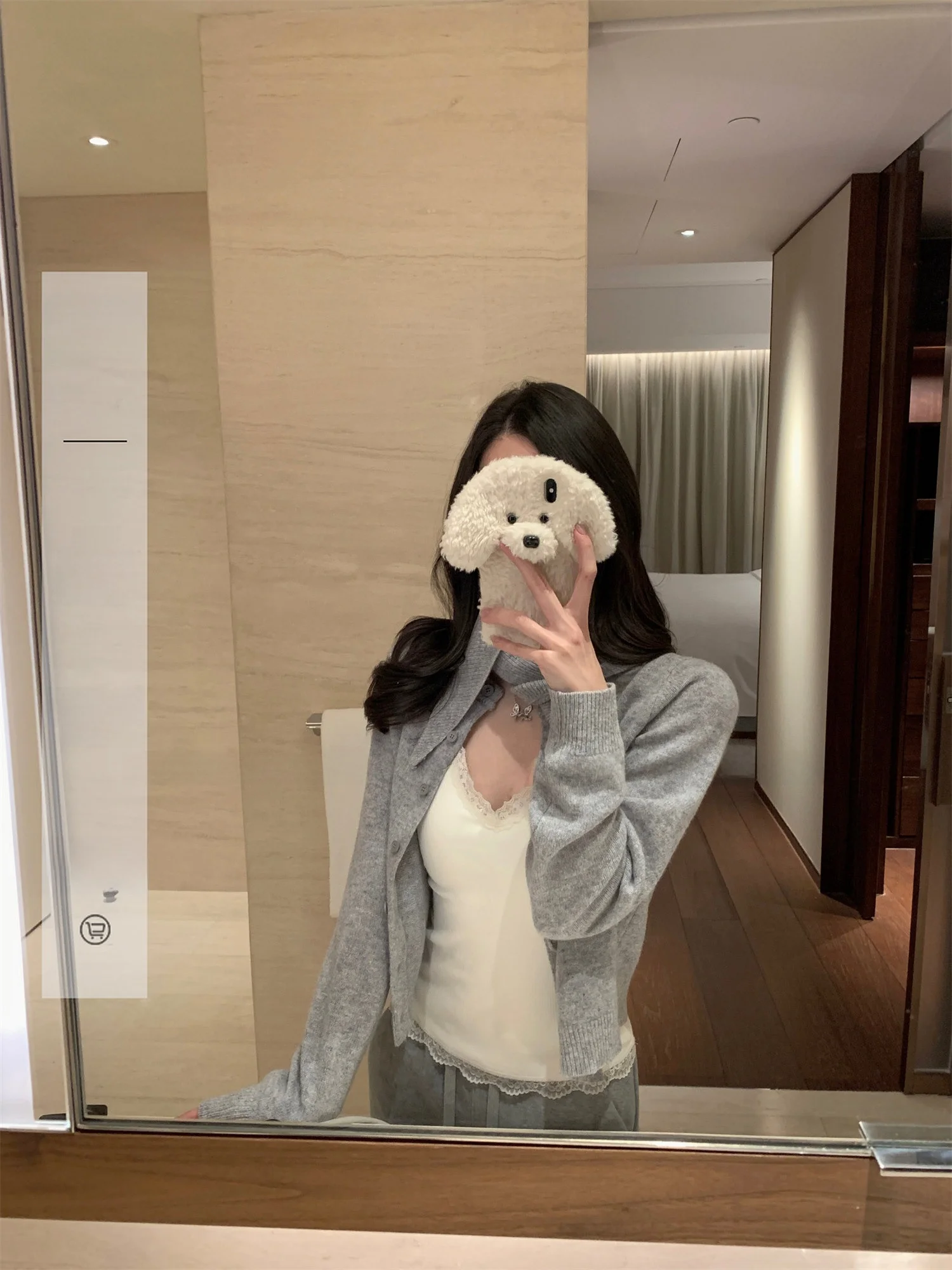 Ego Studio Women's ort Woolen Sweater with Built-in Scarf round Ne Design Sensation Unique Aosphere Cardigan
Ego Studio Women's ort Woolen Sweater with Built-in Scarf round Ne Design Sensation Unique Aosphere Cardigan