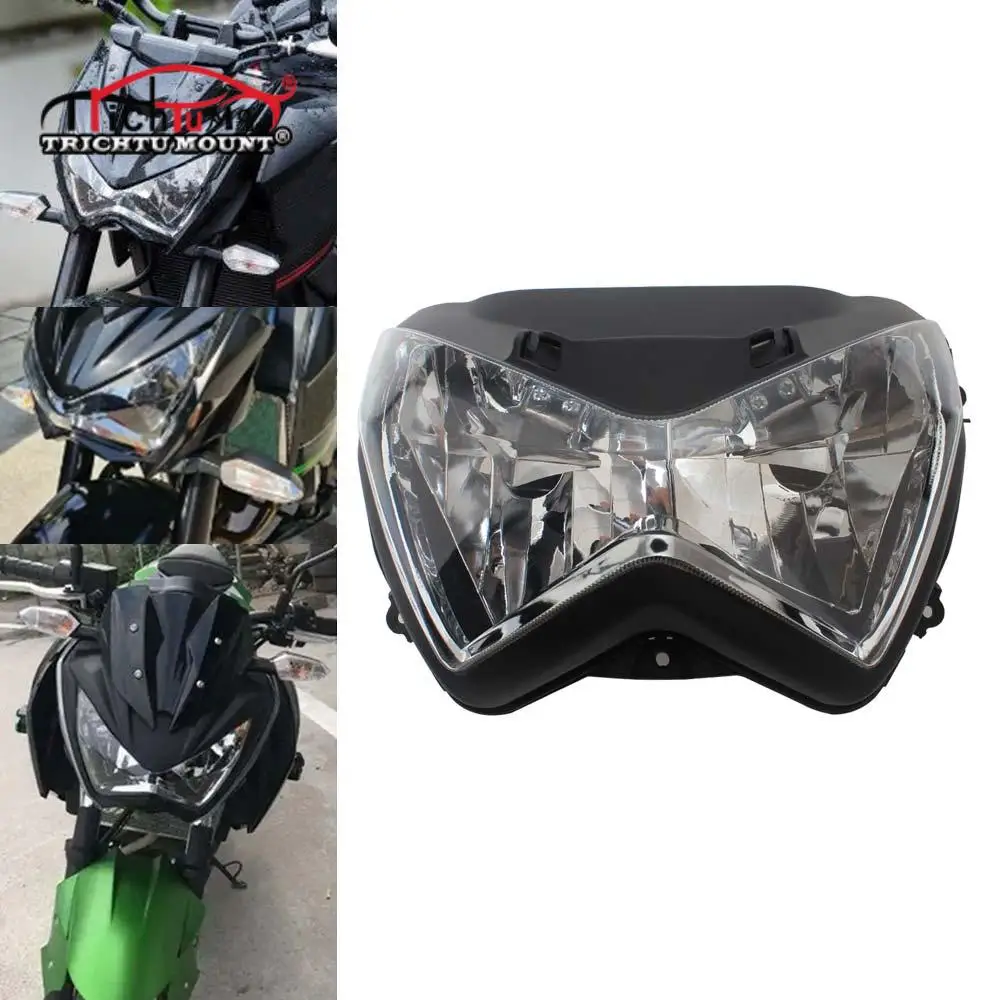 Motorcycle Headlight Headlamp Assembly Front Head Light Shell Case Lamp Housing For Kawasaki Z800 Z250 Z300 2013-16 Accessories
Motorcycle Headlight Headlamp Assembly Front Head Light Shell Case Lamp Housing For Kawasaki Z800 Z250 Z300 2013-16 Accessories