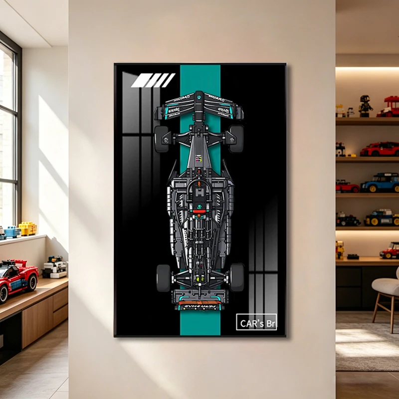 New With frame legof1 Wall Mount Display Photo Frame Suitable for LEGO 42206 RB20F1 building block car model Display Wallboard
New With frame legof1 Wall Mount Display Photo Frame Suitable for LEGO 42206 RB20F1 building block car model Display Wallboard
