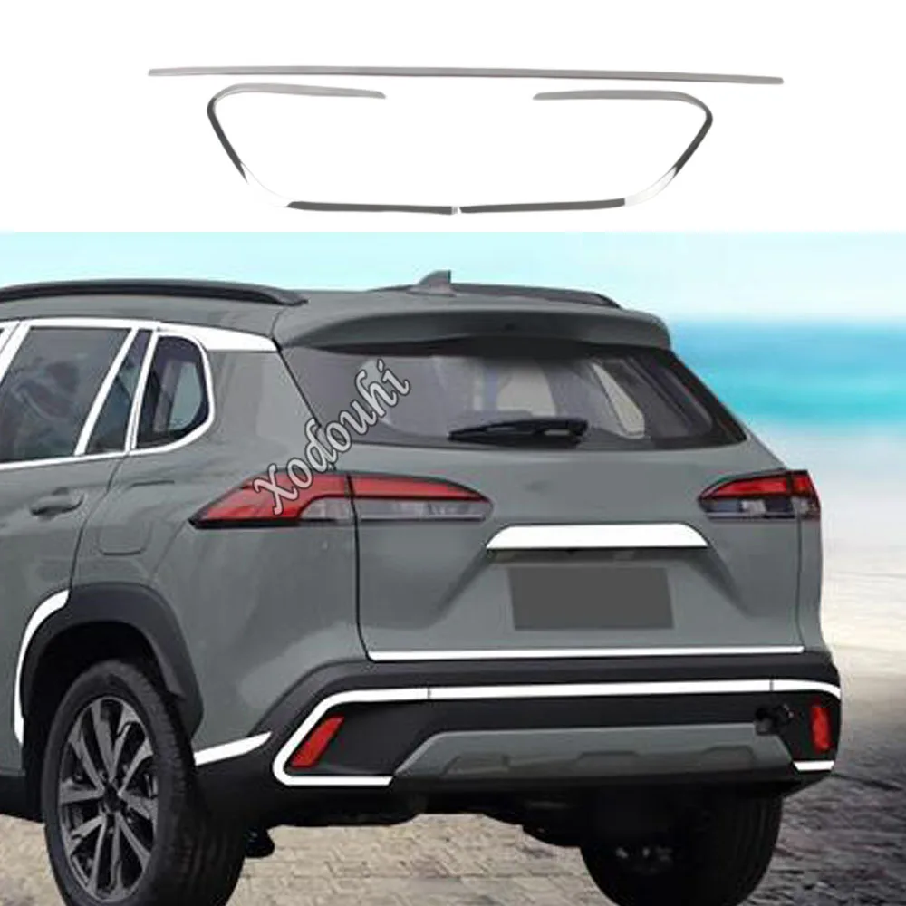 Car Rear Door Trunk Tailgate Lid Cover Strip Bumper Frame Trim Exterior Accessories For Toyota Corolla Cross XG10 2022 2023 2024
Car Rear Door Trunk Tailgate Lid Cover Strip Bumper Frame Trim Exterior Accessories For Toyota Corolla Cross XG10 2022 2023 2024