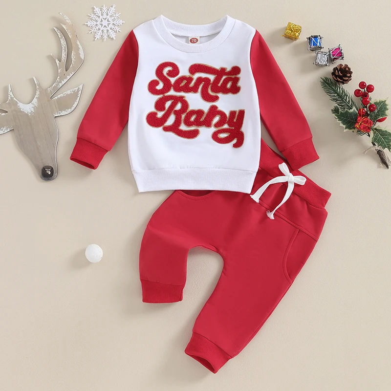 2023-10-07 Lioraitiin 0-3Y Toddler Baby Boys Christmas Clothes Sets Long Sleeve Letter Print Sweatshirt Solid Color Pants Sets
2023-10-07 Lioraitiin 0-3Y Toddler Baby Boys Christmas Clothes Sets Long Sleeve Letter Print Sweatshirt Solid Color Pants Sets