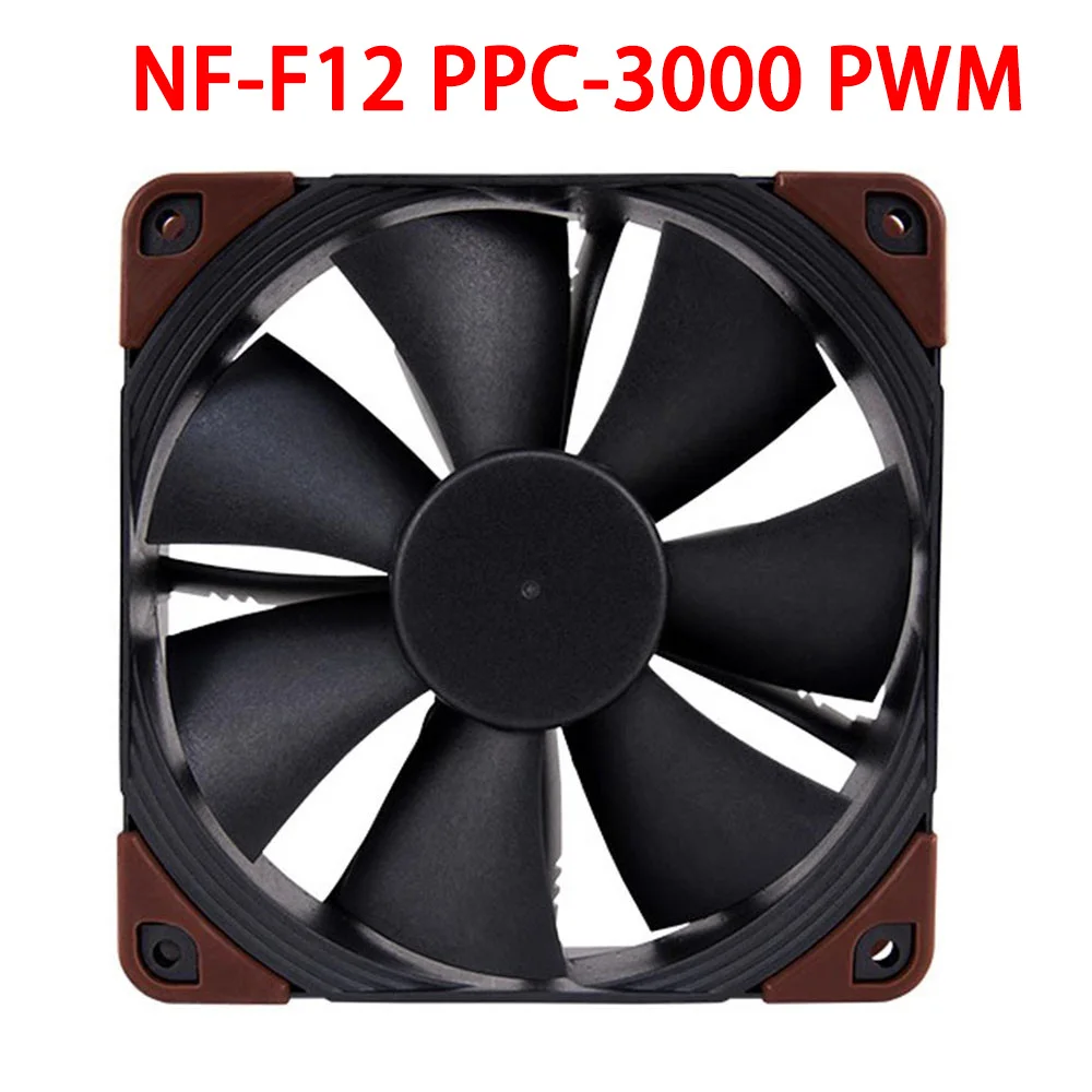 Вентилятор охлаждения для Noctua NF-F12 PPC-3000 PWM DC12V 3,6 Вт 0,3 А 120*120*25 мм 4-контактный промышленный новый 
Вентилятор охлаждения для Noctua NF-F12 PPC-3000 PWM DC12V 3,6 Вт 0,3 А 120*120*25 мм 4-контактный промышленный новый