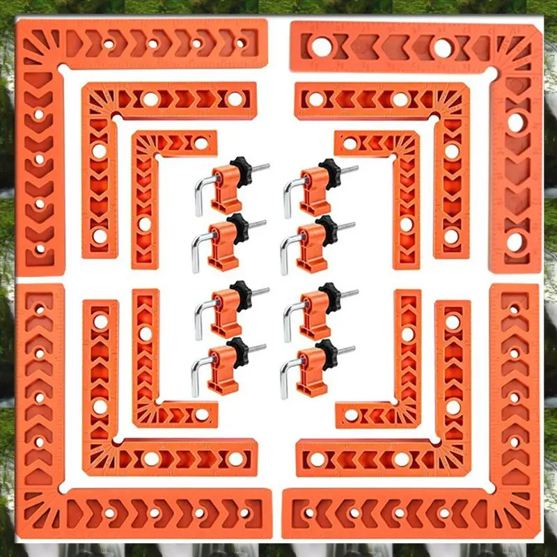 The New 90 Degree Clamp Positioning Squares Right Angle Clamps For Picture Frame Box Cabinets Drawers Woodworking Tool
The New 90 Degree Clamp Positioning Squares Right Angle Clamps For Picture Frame Box Cabinets Drawers Woodworking Tool