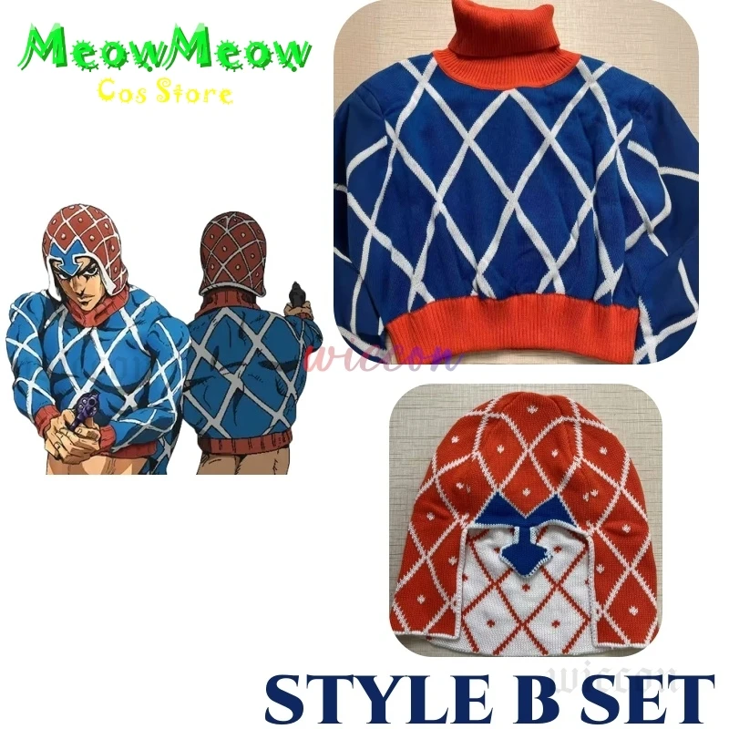 Guido Mista Cosplay Costume Golden Wind Cosplay Uniform Halloween Party Role Play Comic Anime Cosplay for Adults
Guido Mista Cosplay Costume Golden Wind Cosplay Uniform Halloween Party Role Play Comic Anime Cosplay for Adults