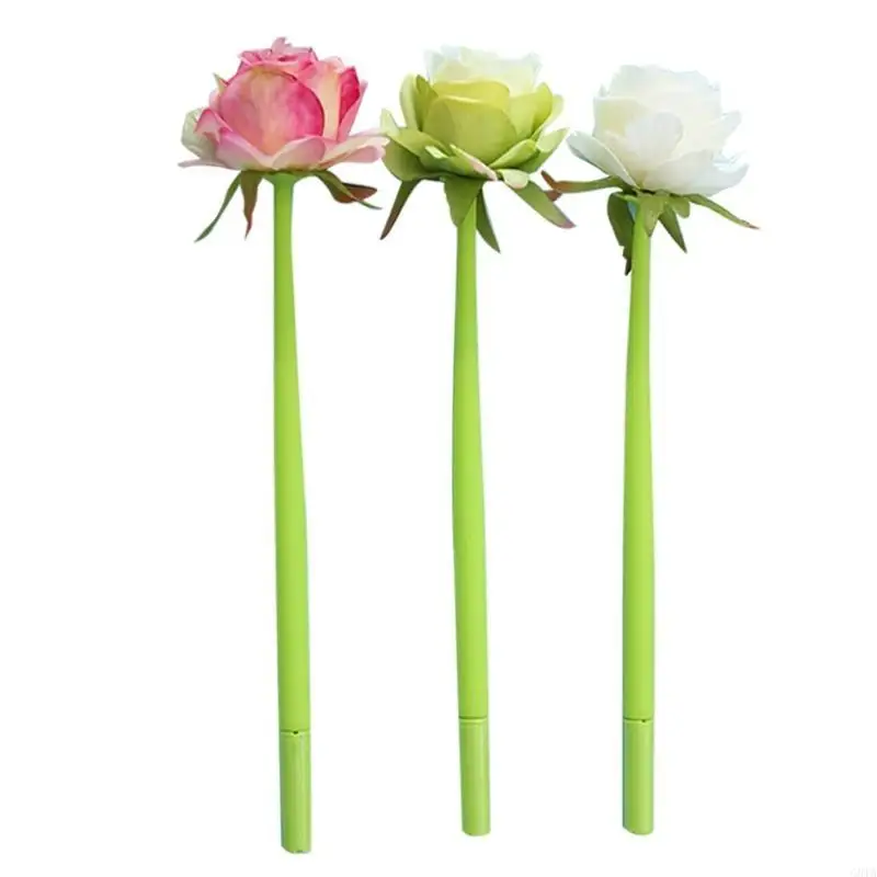 G8TA 3pcs/Pack Rose Flower Gel Pen Liquid Gel Pen 0.5mm Refills for Party Giveaway
G8TA 3pcs/Pack Rose Flower Gel Pen Liquid Gel Pen 0.5mm Refills for Party Giveaway