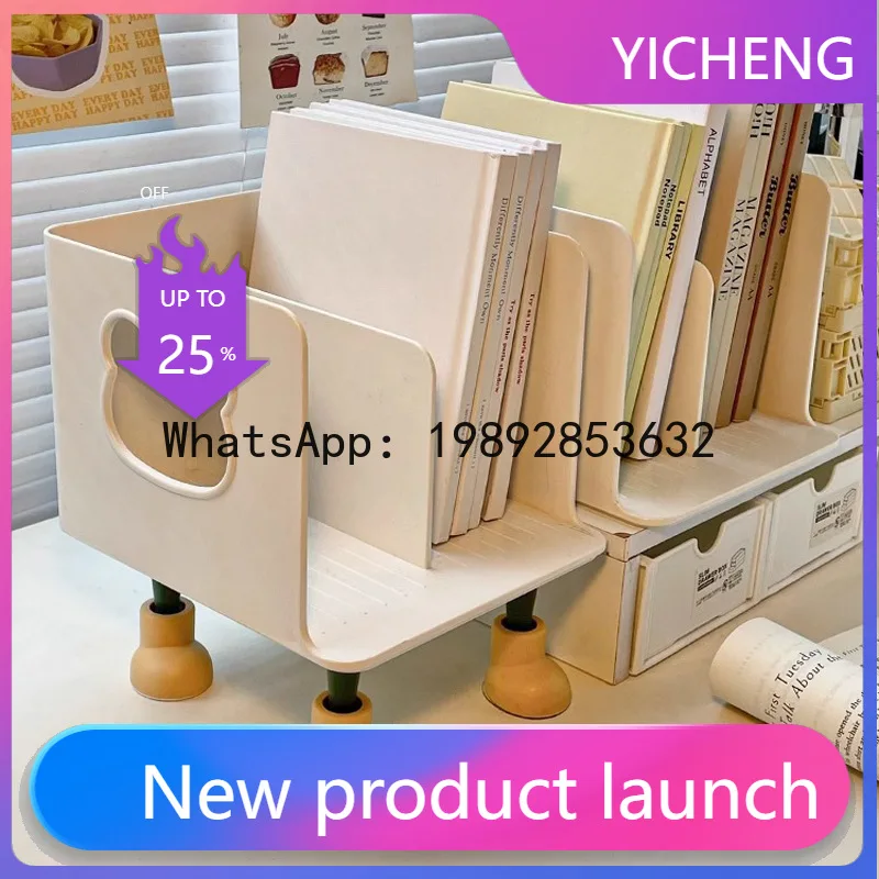 LYY creative desktop book stand layered book shelf office sundries folder storage rack
LYY creative desktop book stand layered book shelf office sundries folder storage rack